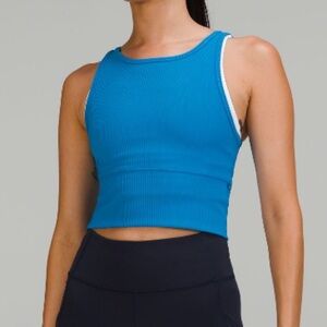 lululemon athletica power pivot ribbed tank